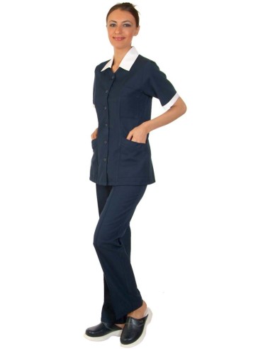 Дамски костюм туника с панталон модел 2019