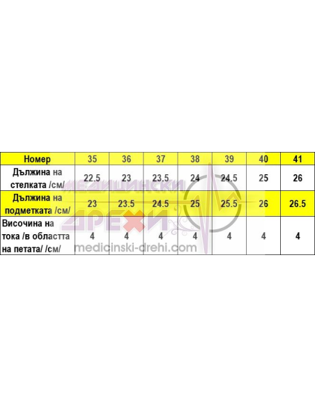 Дамски медицински чехли в светло синьо Модел: GF LADY