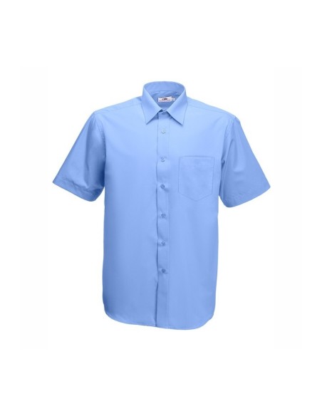 Мъжка риза с къс ръкав