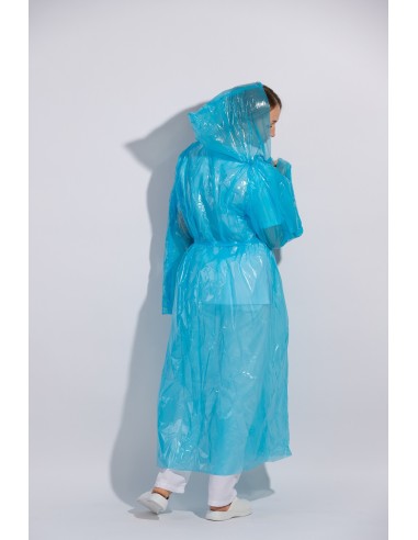 Манта с качулка за еднократна употреба