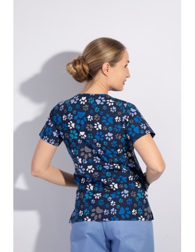 Дамска медицинска туника модел BAMBINA (лапички)