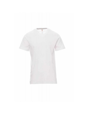 Тениска PAYPER модел Sunset - бяла