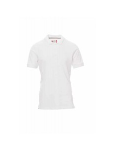 Тениска с яка Payper Ven White