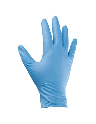 Работни ръкавици SEMPERGUARD от нитрил (сини)- без пудра