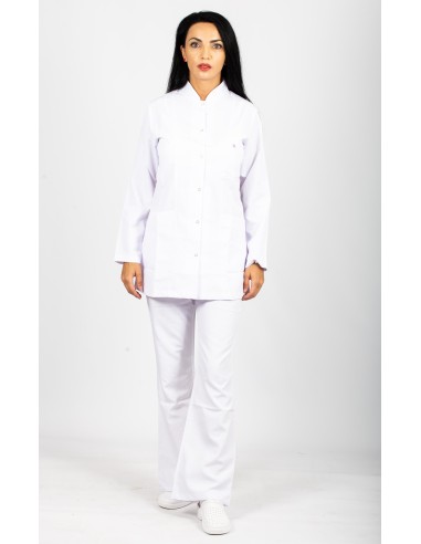 Медицинска туника с дълъг ръкав Код: 4060