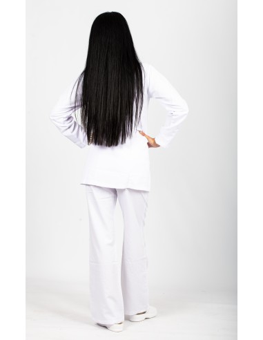 Медицинска туника с дълъг ръкав Код: 4060