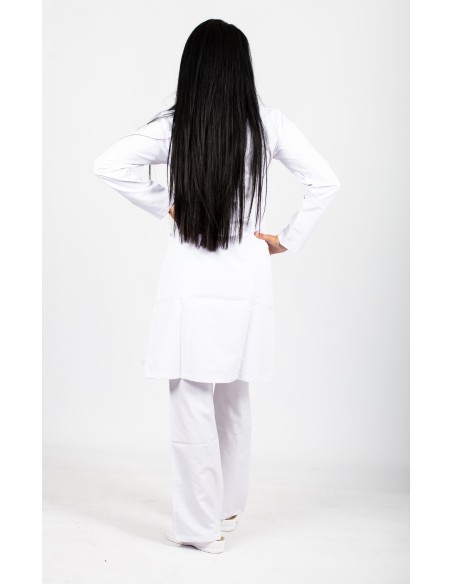 Къса дамска медицинска престилка модел 4029