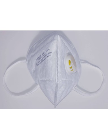 Предпазна сгъваема маска с клапа модел KN 95 FFP2