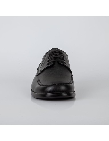 Мъжки кожени обувки 3006 в черен цвят