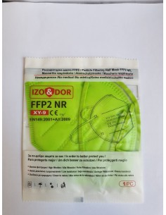 Сгъваема маска за дихателна защита N95 FFP2- зелена 2