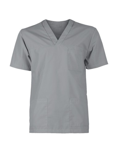 Комплект медицинска туника с панталон тъмно сиви