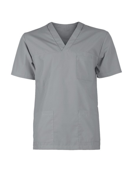 Комплект медицинска туника с панталон тъмно сиви