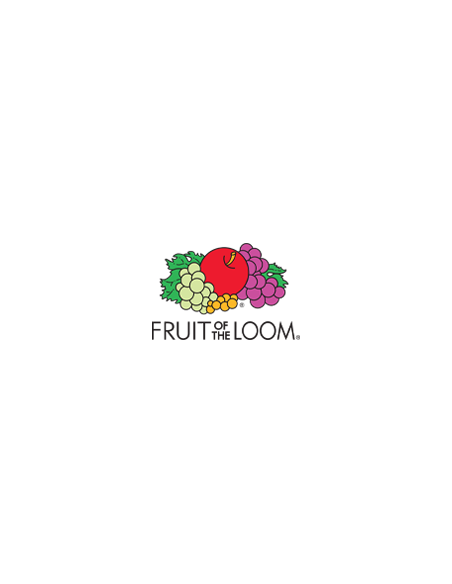 Бяла мъжка тениска Fruit of the loom