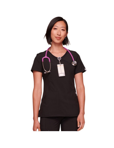 Дамска вталена туника с къс ръкав Infinity...