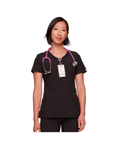 Дамска вталена туника с къс ръкав Cherokee- Infinity