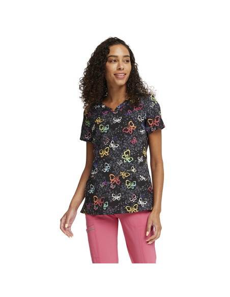 Медицинска туника GENUINE CK678 Garden Flutter
