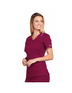 Медицинска туника CORE STRETCH WWE4710 бордо 2
