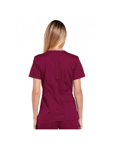 Медицинска туника CORE STRETCH WWE4710 бордо