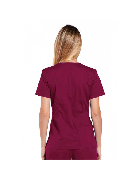 Медицинска туника CORE STRETCH WWE4710 бордо