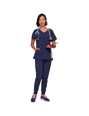 Медицинска туника INFINITY CKE2625A- тъмно синя