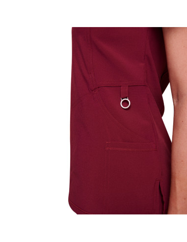 Медицинска туника INFINITY CKE2625A- бордо
