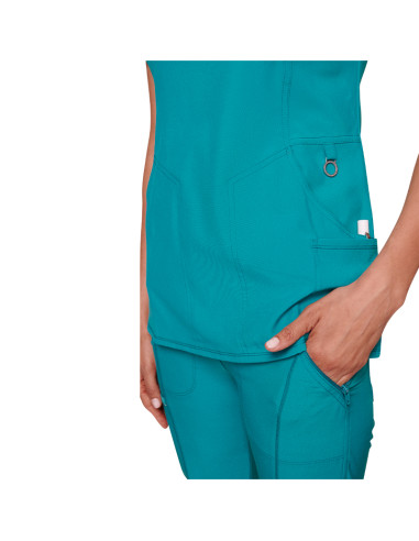 Медицинска туника INFINITY CKE2625A-тюркоаз