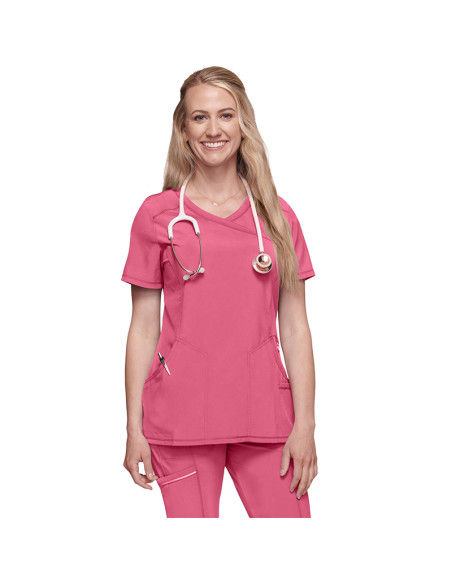 Медицинска туника INFINITY CKE2625A- розова