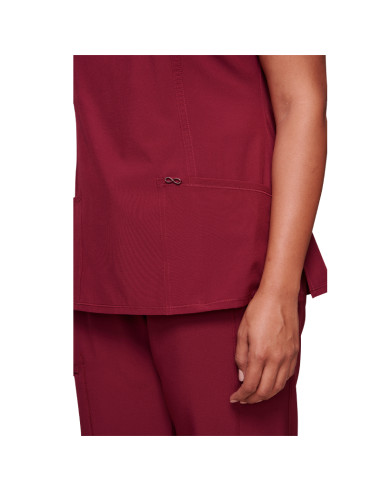 Медицинска туника INFINITY CKE2624A- бордо