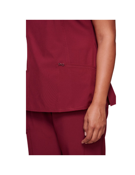 Медицинска туника INFINITY CKE2624A - бордо