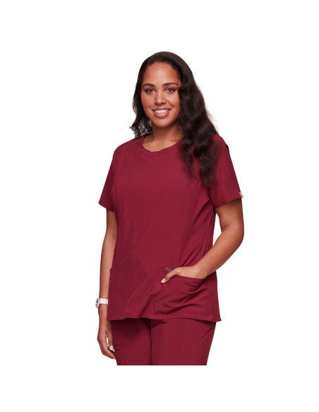 Медицинска туника INFINITY CKE2624A - бордо