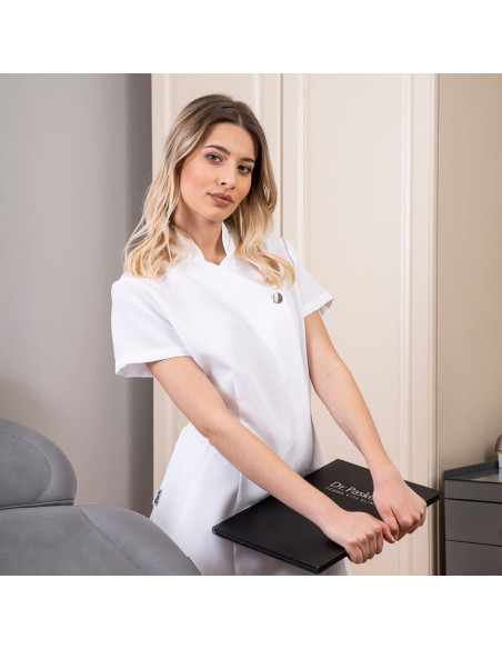 Медицинска туника MARCELLA- бяла