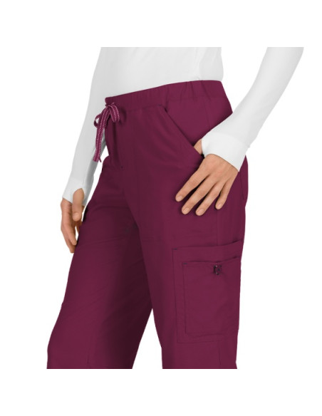 Медицински панталон BASICS 731- бордо