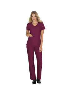 Медицинска туника BASICS 373- бордо 2
