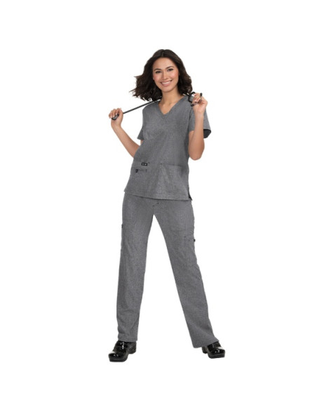 Медицинска туника BASICS 373- сива