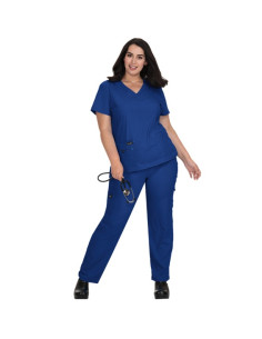Медицинска туника BASICS 373- кралско син 2