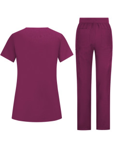 Медицински комплект BELLA - виненочервен 2