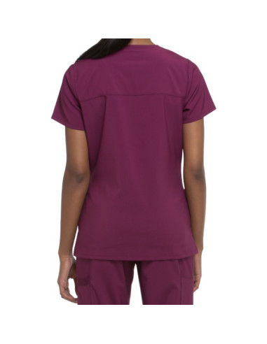 Медицинска туника DICKIES DKE625 - виненочервен