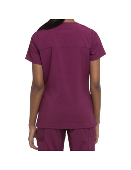 Медицинска туника DICKIES DKE625 - виненочервен