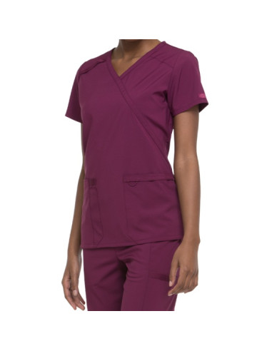 Медицинска туника DICKIES DKE625 - виненочервен