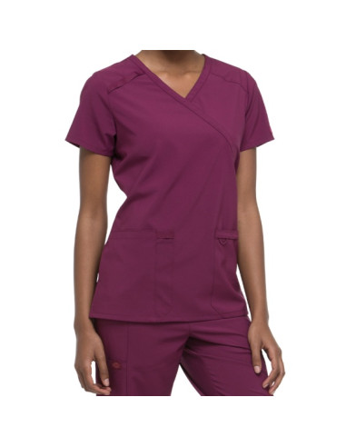 Медицинска туника DICKIES DKE625 - виненочервен