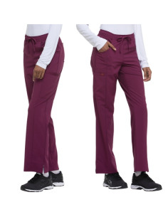 Дамски медицински панталон DICKIES DKE010 - виненочервен 2