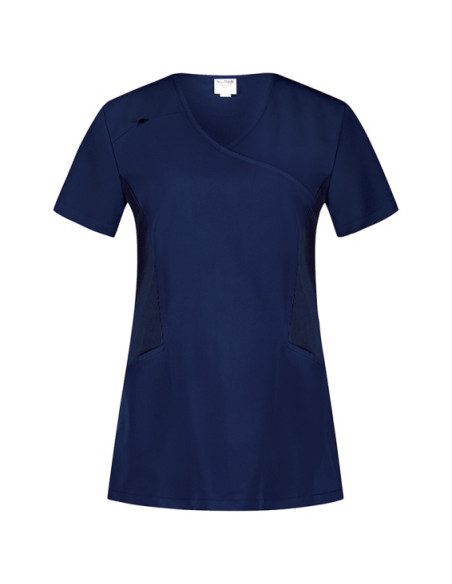 Медицинска туника JUSTINA- т.синя