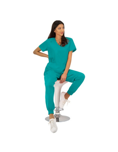 Медицинска туника JUSTINA- тюркоаз