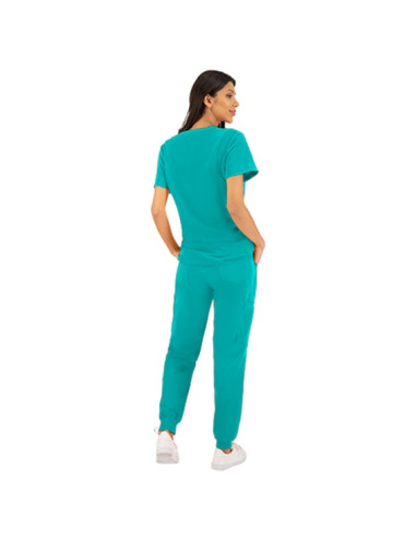 Медицинска туника JUSTINA- тюркоаз