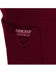 Медицински панталон REVOLUTION WWE110 - виненочервен 2