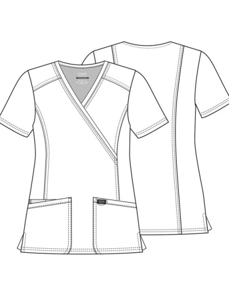 Медицинска туника REVOLUTION WWE610 - бял