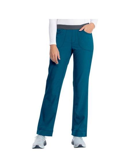 Дамски медицински панталон INFINITY CKE1124A- карибско син
