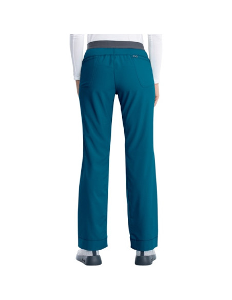 Дамски медицински панталон INFINITY CKE1124A- карибско син