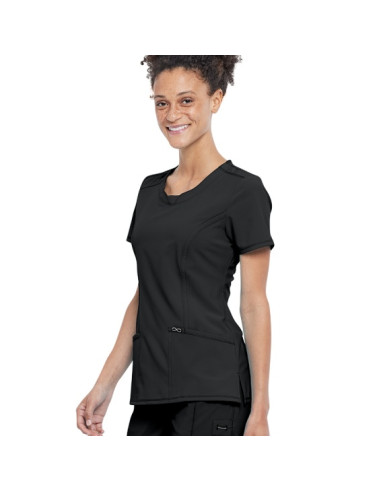 Медицинска туника INFINITY CKE2624A - Черен
