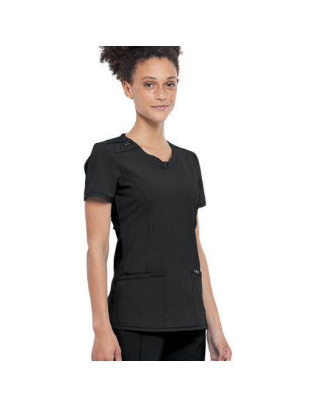 Медицинска туника INFINITY CKE2624A - Черен